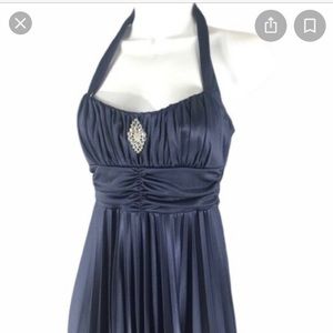 Speechless Navy Blue Dress